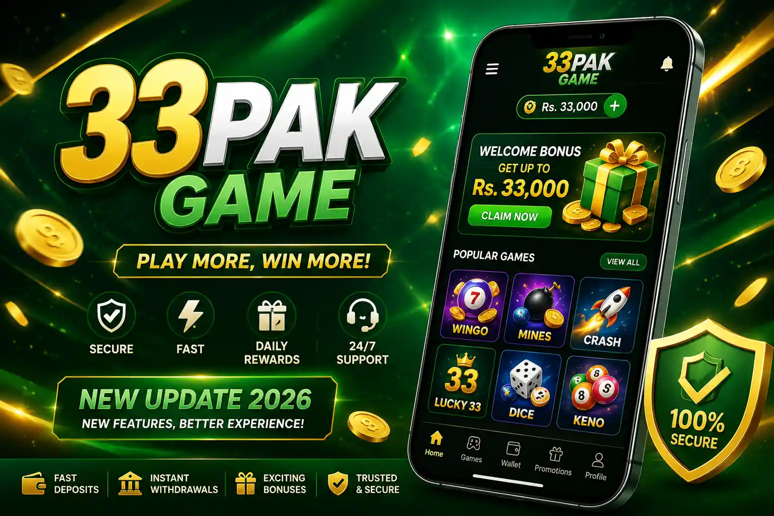 33Pak Game Latest Updates 2026