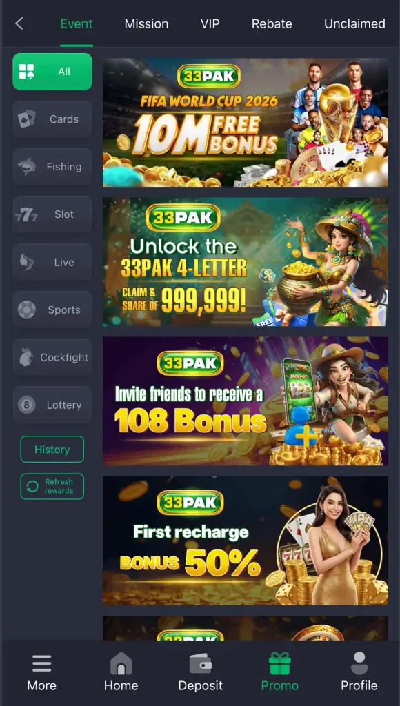 33Pak Game