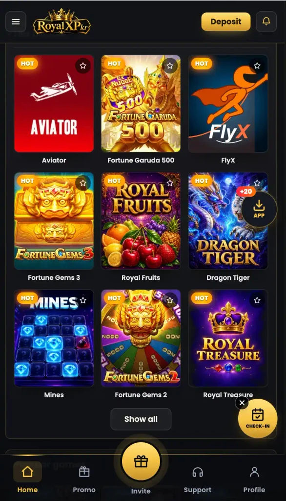 Royalxpkr Game
